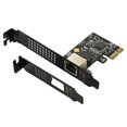 thumbnail image 1 of Tarjeta de red PCI-E a RJ45 de 5G con chip RTL8126, tarjeta de red PCI Express Gigabit Ethernet de 5000 Mbps y 1 Gbps/5 Gbps., 1 of 8