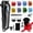 Black, variant on Teetheory Hair Clippers for Men&Women Professional, Low Noise Cordless Hair Cutting Kit with 10 Color Combs, LED Display, Men Gifts - Black