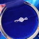 thumbnail image 5 of Fiudx Ajustador de Anillo de Moissanita, Ajustador de Cobre de Tamaño Abierto, Potenciador de Anillo de Circonita de Moda, Elegante Soporte para Anillo Suelto, Regalos para Fiestas y Banquetes, Colec, 5 of 6