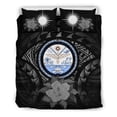 thumbnail image 1 of Juego de cama Marshall Island Gris Hibiscus, 1 of 7