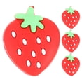 thumbnail image 5 of FOMIYES 4-Pack Red Silicone Tennis Racket Dampeners for Shock Absorption and Reduction, 5 of 8