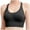 Black, variant on Herrnalise Sports Bra for Women Ladies Sports Bras Shockproof Large Size No Steel Rings Bra Woman's Yoga Fitness