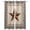 Black, variant on Western Texas Star Retro Kitchen Curtains Rustic Vintage Farm Red Beige Plaid Cafe Short Curtains for Bathroom Blackout Window Curtain Small Window Treatment Drapes for Bedroom 27.5"x39"x2
