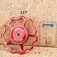 thumbnail image 1 of 11-15T Roue Roulement en Acier Poulie Vélo de Route Vélo Dérailleur Arrière Rouge 11T, 1 of 9