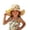 Beige, variant on HGIEYS Baby Toddler Girl Straw Hat - Bowknot Bucket Beach Sun Hat 8-12 Years