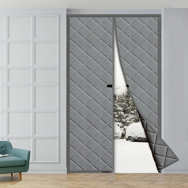 Cortina aislante para puerta RELIANCER, 101 x 248 cm, impermeable