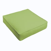 Sorra Home Apple Green Indoor/Outdoor Deep Seating Cushion, Corded