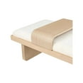 thumbnail image 5 of Meridian Furniture Arlington Cream Chenille Fabric Bench, 5 of 10