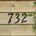 thumbnail image 6 of Hy-Ko 4 Inch House Address Number 1, Textured Black Plastic with Nails Included, 6 of 8