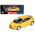 thumbnail image 4 of 2007 Honda Civic Type R FN2 Sunlight Yellow 1/64 Diecast Model Car by Paragon Models, 4 of 4