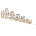thumbnail image 4 of Wedding Tiara Crown Women Rhinestone Crown Sparkling Crown Headpiece Bride Crown, 4 of 8