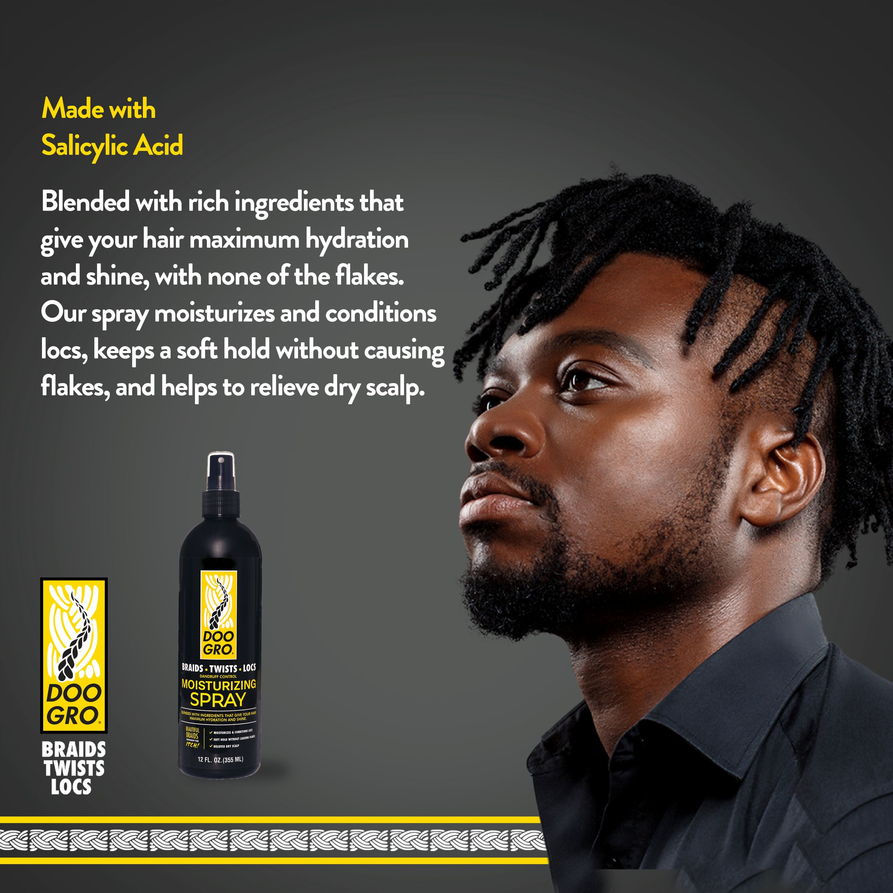 Doo Gro Braids Twists Locs Moisturizing Spray 12oz - Walmart.com