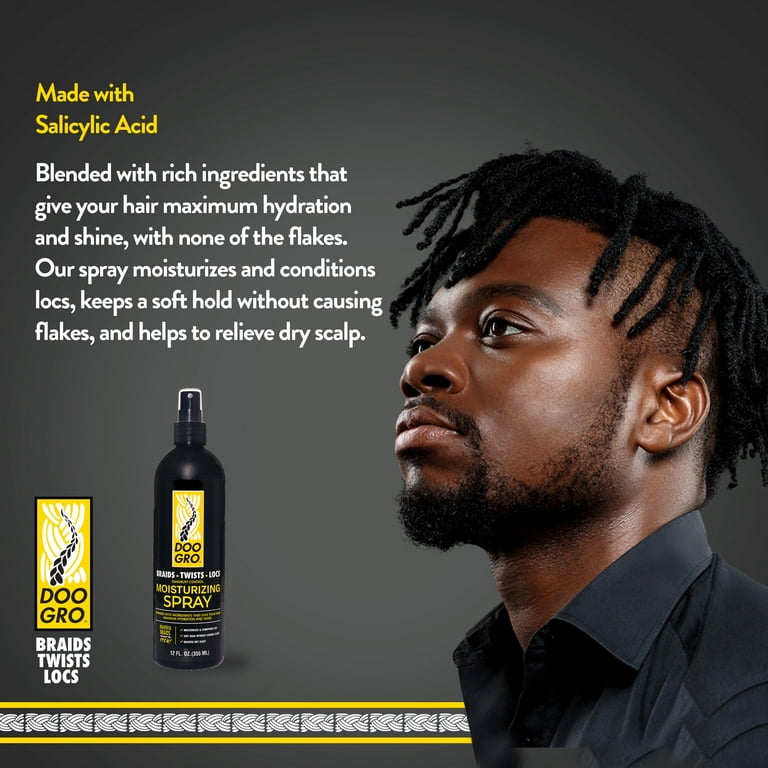 Doo Gro Braids Twists Locs Moisturizing Spray 12oz - Walmart.com