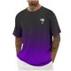 thumbnail image 5 of Camisas de Manga Larga para Hombres Imprimir Casual Cuello Redondo Blusa de Manga Corta, Camisas de Lino para Hombres, 5 of 8