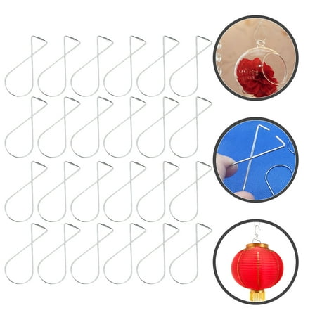 UPOUART Ceiling Hooks for Home Drop Ceiling Hook Galvanized Steel Hanging Family Wedding 50pcs