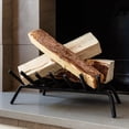thumbnail image 2 of Best Choice Products 30-inch 2-in-1 Solid Steel Heavy Duty Fireplace Grate Log Burning Rack w/ Ash Catcher Tray, 2 of 6