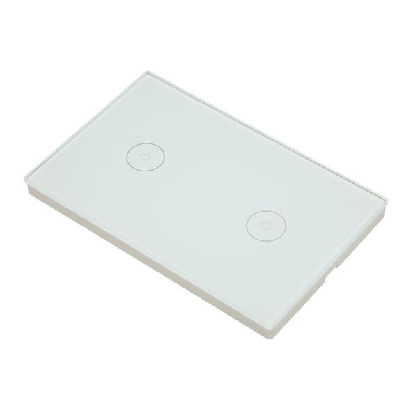 Smart Control Switch, Glass Panel Multifunctional WiFi Light Switch 100-240V for Household Use