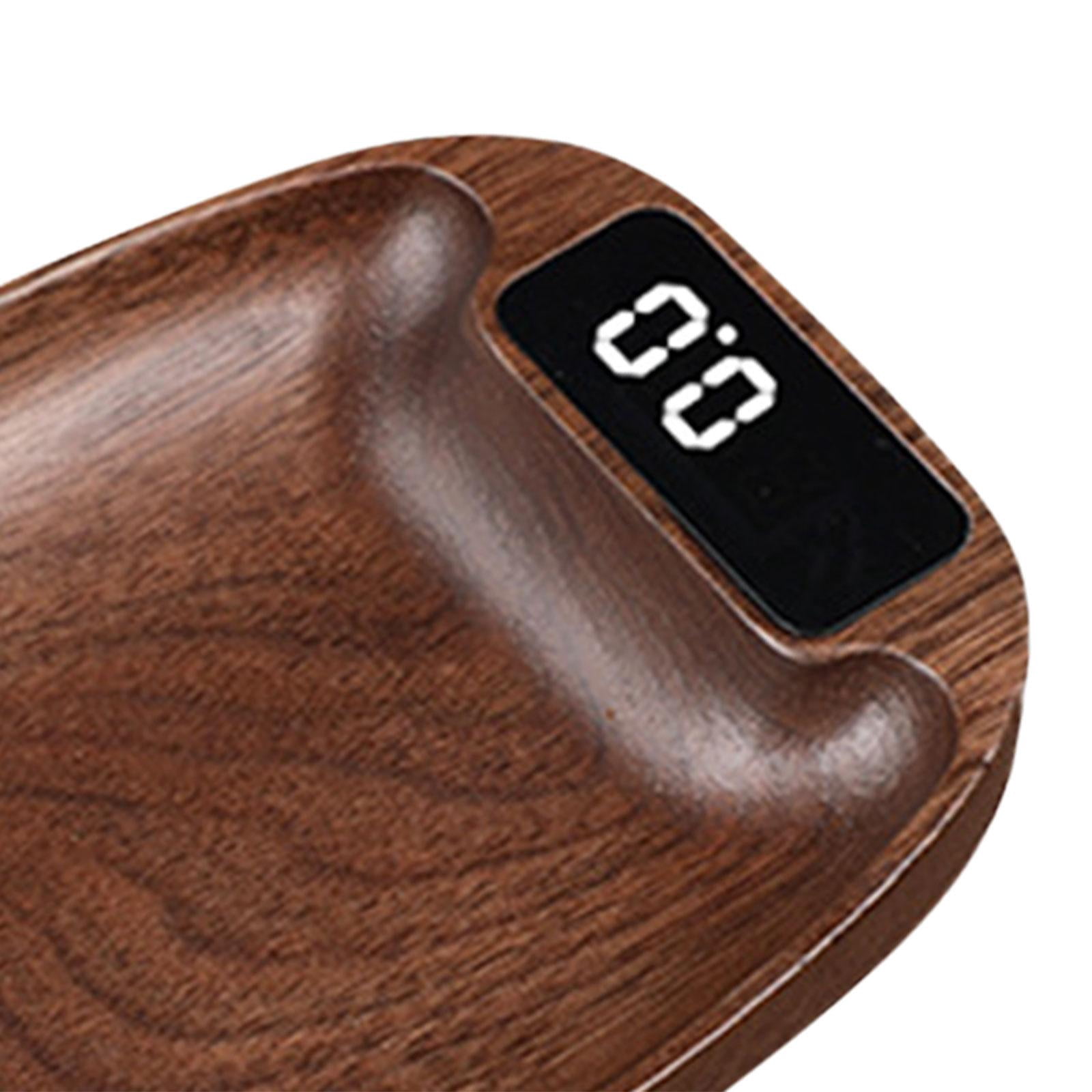 Fiocias Electronic Tea Scale Kitchen Scale Digital Scale Jewelry Scale Multiuse Weighing brown