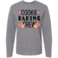 thumbnail image 3 of Inktastic Christmas Cookie Baking Crew with Oven Mitts Long Sleeve T-Shirt, 3 of 5