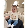 thumbnail image 4 of RUINIXCW Toddler Baby Girl Sweatshirt with Bows Rocking Horse Crewneck Pullover, 4 of 8