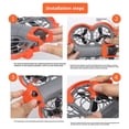thumbnail image 4 of Durable Propeller Guard & Landing Gear Kit for NEO2 Drone, Anti-Collision Protector, Enhanced Flight Safety Accessories, Orange, 4 of 8