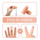 thumbnail image 4 of Jumpingount Separador de dedos de los pies, 12 Uds., transpirable, antimolienda, herramientas para el cuidado de los pies, fundas de silicona para Accesorios de disfraces, 4 of 6