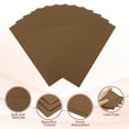 thumbnail image 3 of 100 Pcs Disposable Linen Feel Napkins with Built-in Flatware Pockets, Paper Dinner Napkins for Knife and Forks Brown, 3 of 6