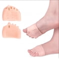 thumbnail image 2 of tooloflife Pairs Ball of Foot Pads Gel Cushions Protect Relieve Metatarsal Pain Cushions Pads Insoles, 2 of 8
