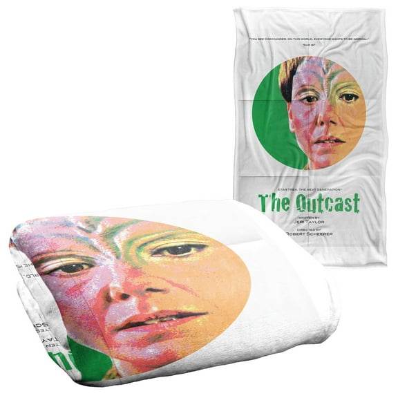 Star Trek The Next Generation Season 5 Episode 17 Silky Touch Super Soft Throw Blanket 36" x 58"