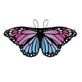 thumbnail image 2 of Mariposa colgante para la espalda, globos decorativos, juguete para niños, capa de mariposa, decoración de bandera de jardín, 2 of 5