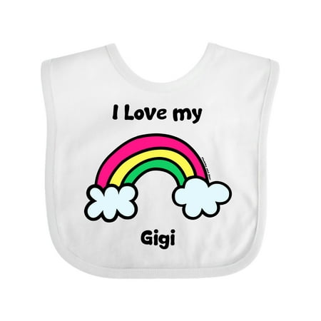 

Inktastic I Love My Gigi Gift Baby Boy or Baby Girl Bib
