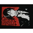 thumbnail image 2 of Black Butler Sebastian with Rose Black Graphic Tee- S, 2 of 4