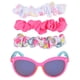 thumbnail image 1 of Set de gafas de sol Barbie Cat Eye para niña con funda rígida y coleteros, 1 of 8