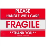 Tatco Fragile/Handle With Care Shipping Label "Fragile - Handle with Care" , "Thank You"