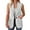 White, variant on Women's Sleeveless Coat Solid Color Cardigan Suit Casual Lapel Cardigan Jacket With Pockets Wool Winter Coat Agency Jacket Womens Snowboarding Jacket Button Trench Coat Women Fir Coat Long Duster Coat