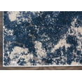 thumbnail image 5 of kathy ireland Home Heritage Abstract Beige/Blue 3'11" x 5'11" Area Rug, (4x6), 5 of 6