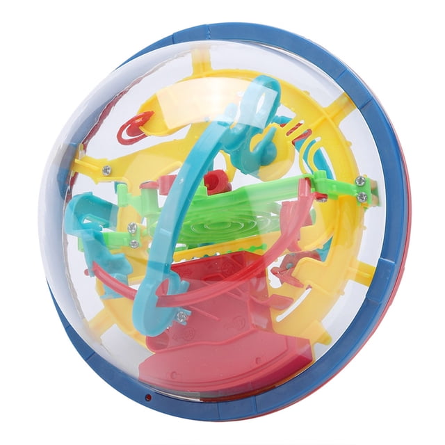 3D Spherical Maze Ball Puzzle Toys Kids Children Balance Game Gift Intelligence Training Tool
