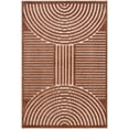 thumbnail image 5 of Hauteloom Deron Living Room, Bedroom Machine Washable Area Rug - Contemporary - Brown, White - 3'3" x 5', 5 of 6