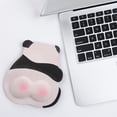 thumbnail image 3 of unbranded Mouse Pad Rosa Panda Con Ergonómica Y Base Antideslizante Para Escritorio, 3 of 6