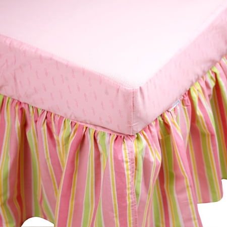 BreathableBaby Breathable Fitted Crib Sheet – Pink