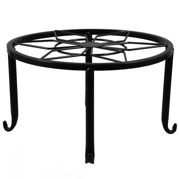 TABLZONE 1Pc Decorative Iron Flowerpot Holder with Fine Polishing for Indoor and Outdoor Plants