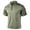 T5-Dark Green, variant on Camo T-Shirts for Men Short Sleeves Quarter Zipper Shirts with Pockets Stretch Tops Outdoor Lightweight American Patriotic Causal Clothing,Camouflage Green 5XL