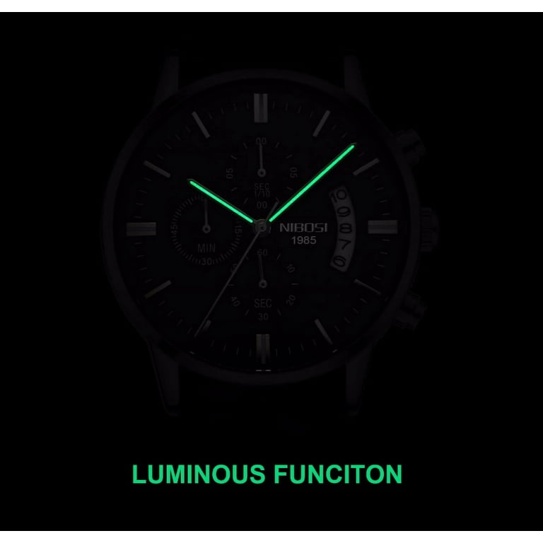 Nibosi Relogio Masculino Men Watches Luxury Famous Top Brand Men's Fashion  Casual Dress Watch Military Quartz Wristwatches Saat - Quartz Wristwatches