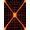 Black Red Orange, Pattern 13, variant on ODIKA 8'x10' Washable Area Rug Non-Shedding, Easy Care, Illusion Abstract Cracked Flow Molten Border Volcanic Optical Refined Structured for King Size Bedroom Under Bed, Master Suite