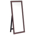 thumbnail image 5 of Windrose 28 x 67 Inch Tempered LED Standing Mirror Black, 5 of 20