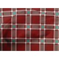 thumbnail image 4 of oneOone Cotton Poplin Fabric Tartan Check Print Sewing Fabric BTY 56 Inch Wide, 4 of 4
