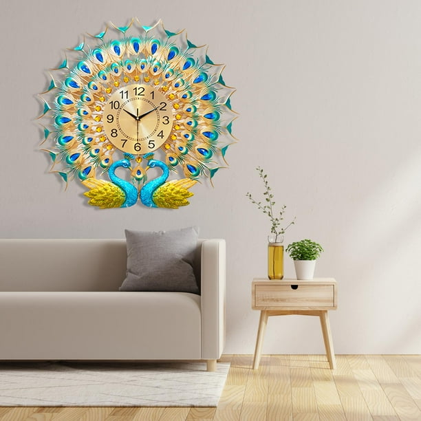 Reloj de pared moderno para amantes de relojes colgantes de arte