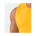 thumbnail image 2 of Men'S Sleeveless Shirts Quick Dry Tank Tops For Men Sun Protection Upf 50+ Athletic Gym Workout Muscle Shirts Gym Training Athletic Vest Shirt Yellow XL, 2 of 6