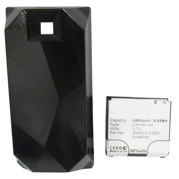 Batteries N Accessories BNA-WB-L3263 Cell Phone Battery - Li-Ion, 3.7V, 2400 mAh, Ultra High Capacity Battery - Replacement for DOPOD 35H00113-003 Battery