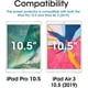 thumbnail image 1 of Protector de Pantalla de Vidrio amFilm para iPad Air 3 Paquete de 2, 1 of 2